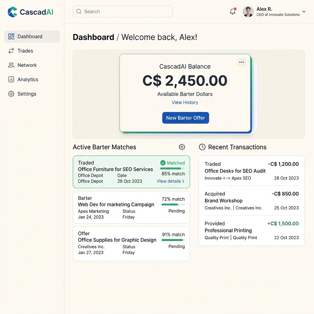 CascadAI Member Dashboard